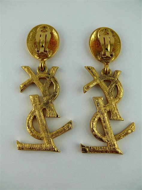 yves saint laurent earrings